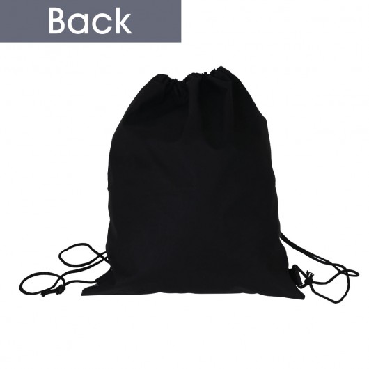 Reflective Drawstring Backpacks Back